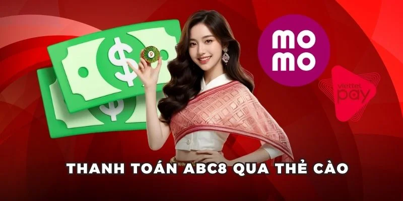 Thanh toán ABC8 qua thẻ cào