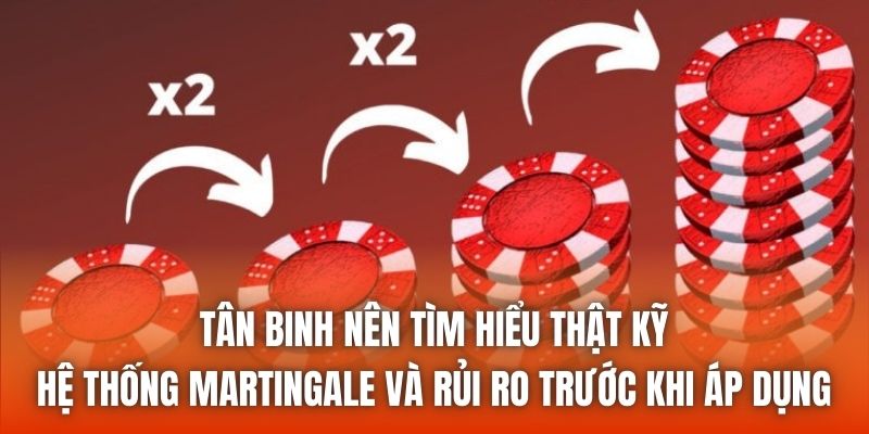 Tân binh nên tìm hiểu thật kỹ hệ thống Martingale và rủi ro trước khi áp dụng